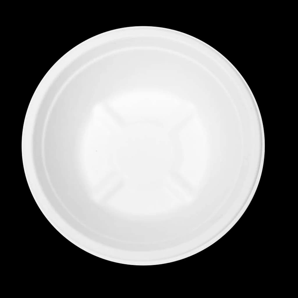ECONEST GLOBAL bagasse bowl, top view